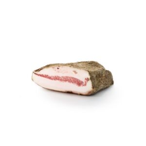 Guanciale di suino siciliano.