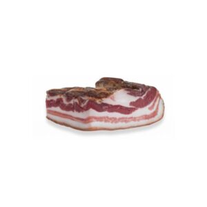 Trancio di pancetta piana.