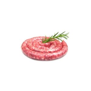 salsiccia fresca di suino nero siciliano con finocchietto.